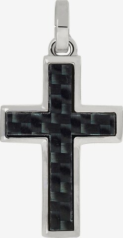 FIRETTI Pendant 'Kreuz' in Grey: front