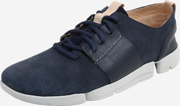 CLARKS Sneakers laag 'Tri Caitlin' in Blauw: voorkant