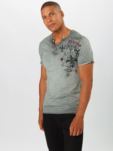 Key Largo Regular fit T-shirt i grå: framsida