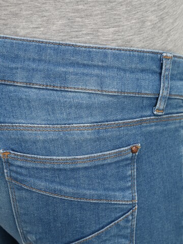 Skinny Jean 'LARGO' MAMALICIOUS en bleu