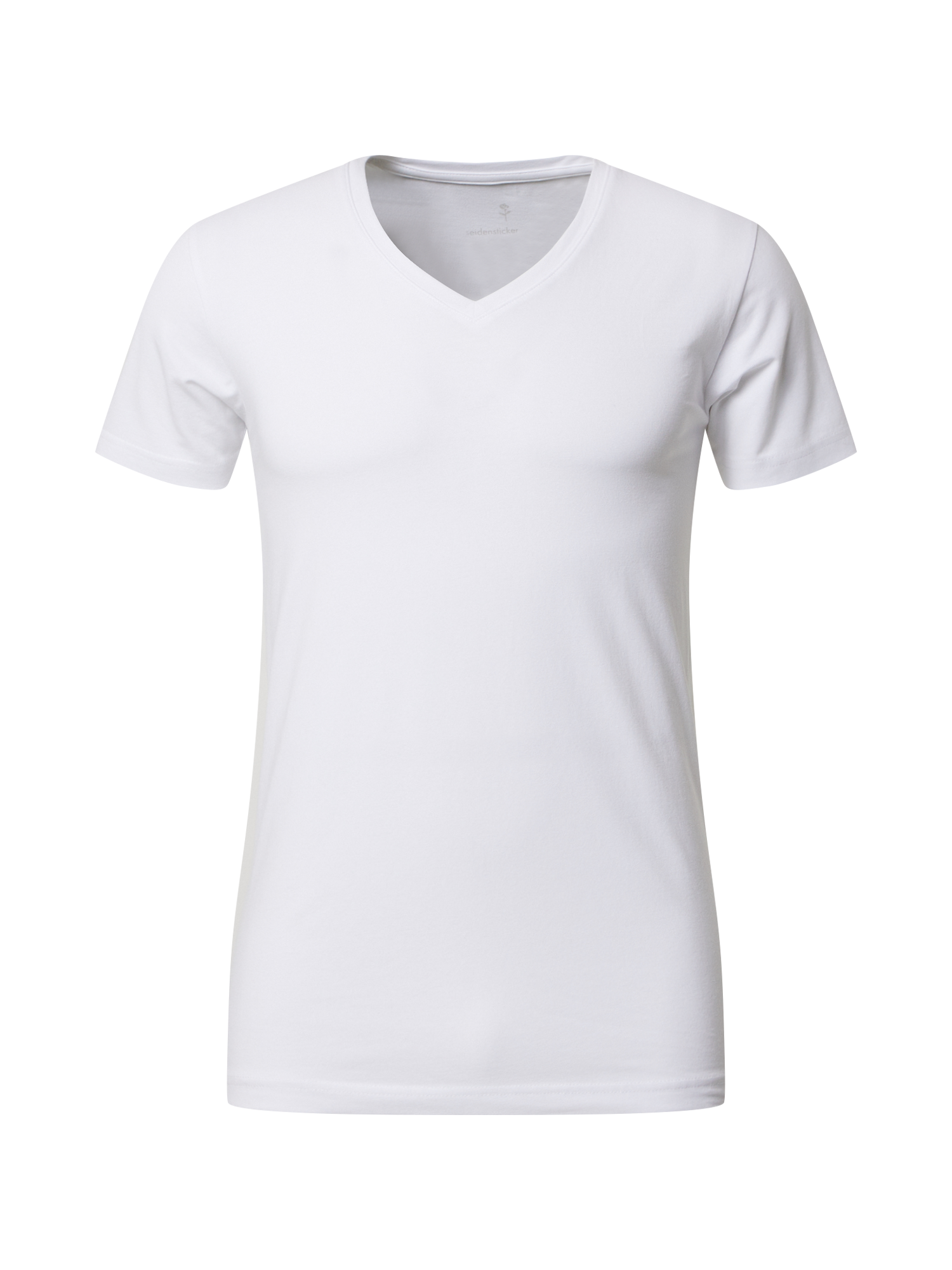 BwG9Z Bardziej zrównoważony SEIDENSTICKER T-Shirt Schwarze Rose w kolorze Białym 