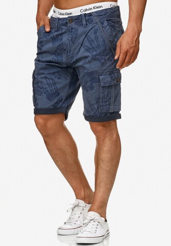 INDICODE JEANS Regular Shorts 'Albert' in Blau