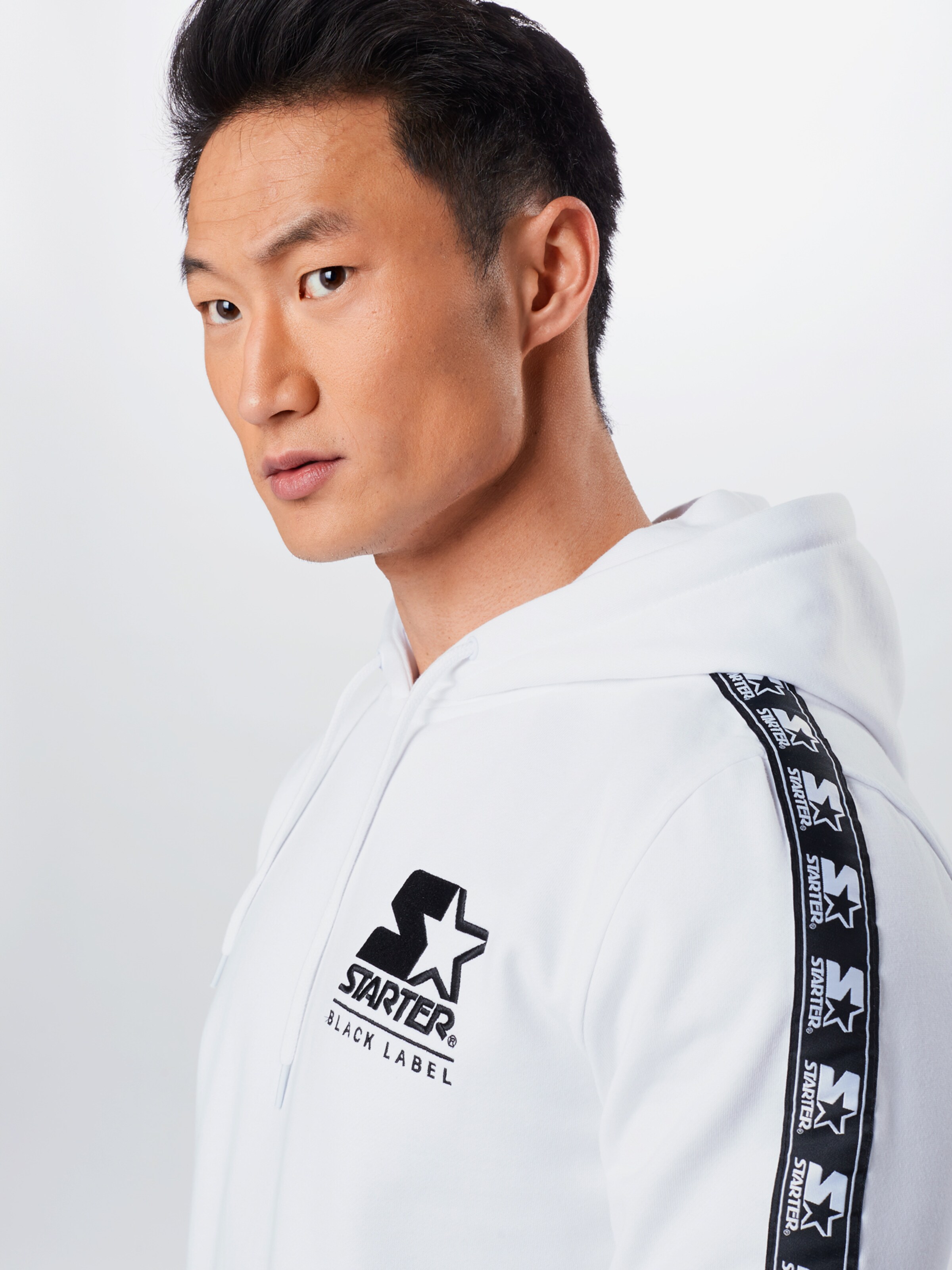 Homme Sweat-shirt Starter Black Label en Blanc 