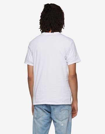 Regular T-Shirt 'Graphic Set In Neck' LEVI'S ® en blanc