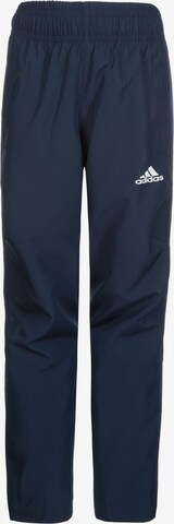 ADIDAS PERFORMANCE Regular Sportbroek 'Tiro 17 Woven' in Blauw: voorkant