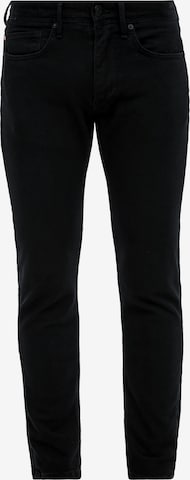 s.Oliver Slimfit Jeans in Zwart: voorkant