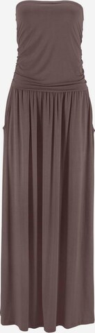 LASCANA Dress in Brown: front