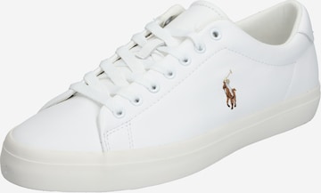 Polo Ralph Lauren Låg sneaker 'Longwood' i vit: framsida