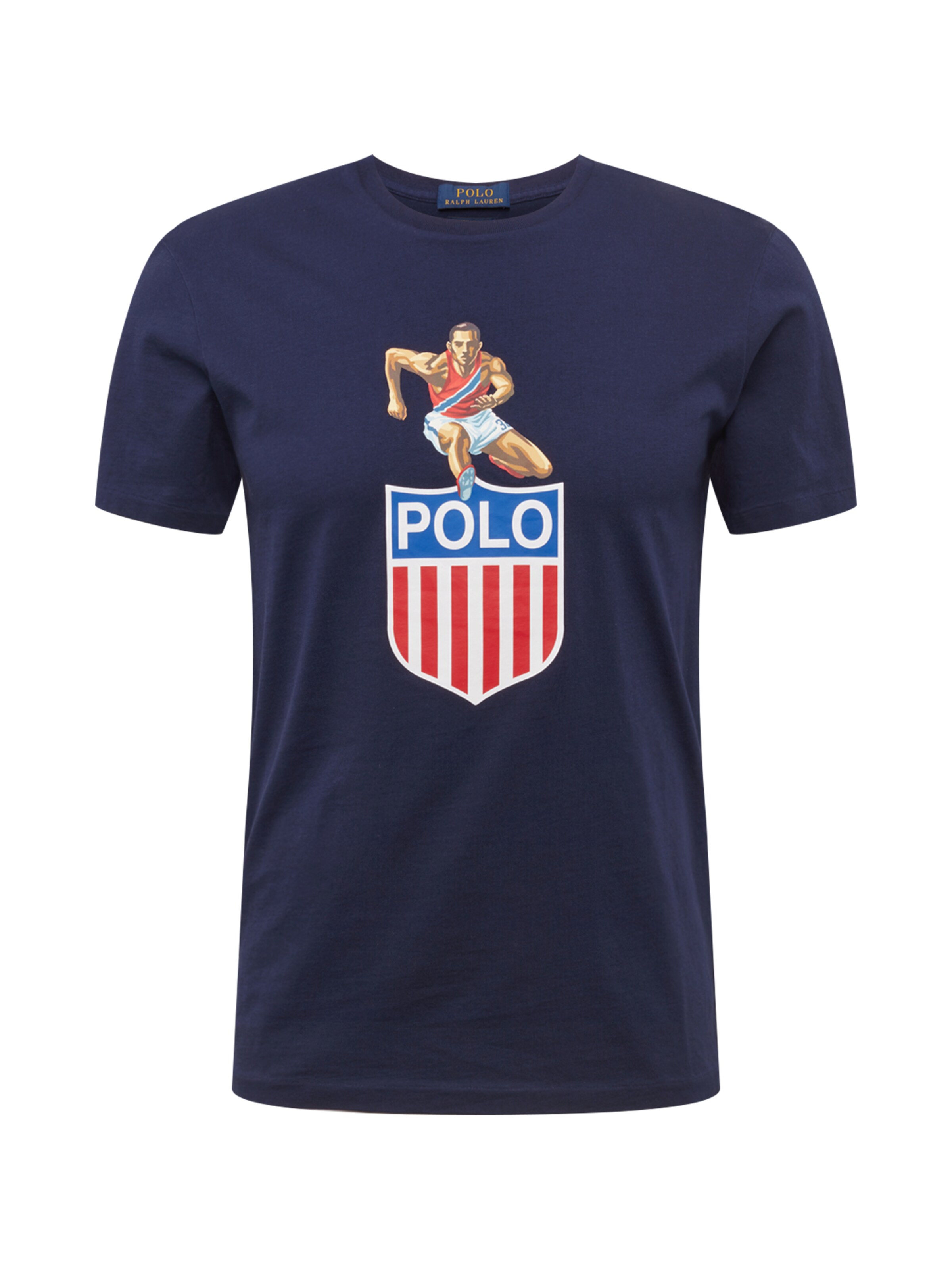 POLO RALPH LAUREN - Shirt '26/1 JERSEY-SSL-TSH' in de kleur Blauw