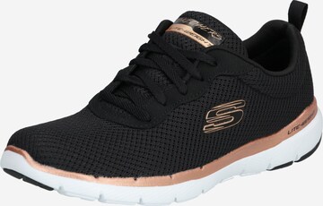 SKECHERS Низкие кроссовки 'Flex Appeal 3.0' в Черный: спереди