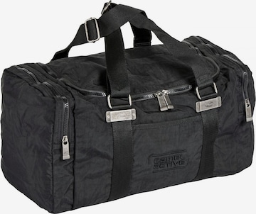 Borsa weekend 'Journey Sauna' di CAMEL ACTIVE in nero: frontale