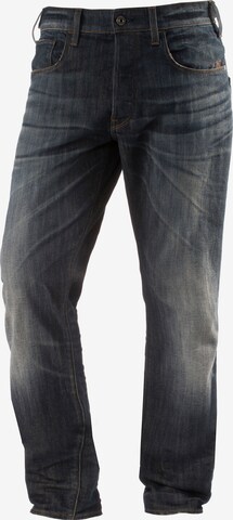 G-Star RAW Loosefit Jeans 'Holmer' in Grijs: voorkant
