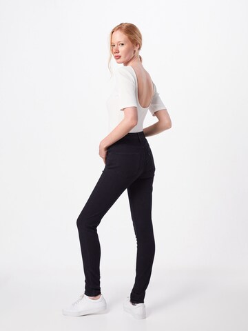 LEVI'S ® Skinny Jeans '721 High Rise Skinny' in Schwarz