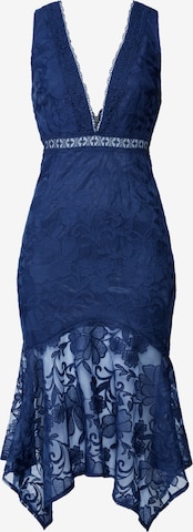 Love Triangle Kokteilové šaty 'Chantelle' - Modrá: predná strana