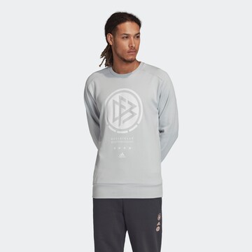 Sweat de sport ADIDAS SPORTSWEAR en gris : devant