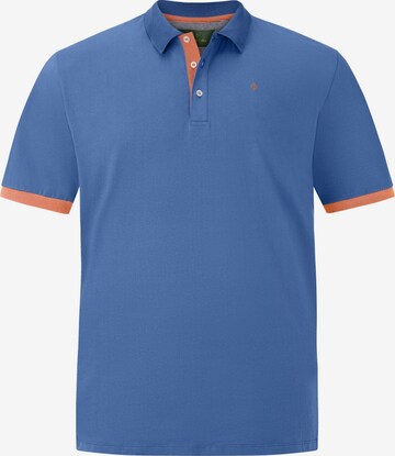 T-Shirt Charles Colby en bleu : devant