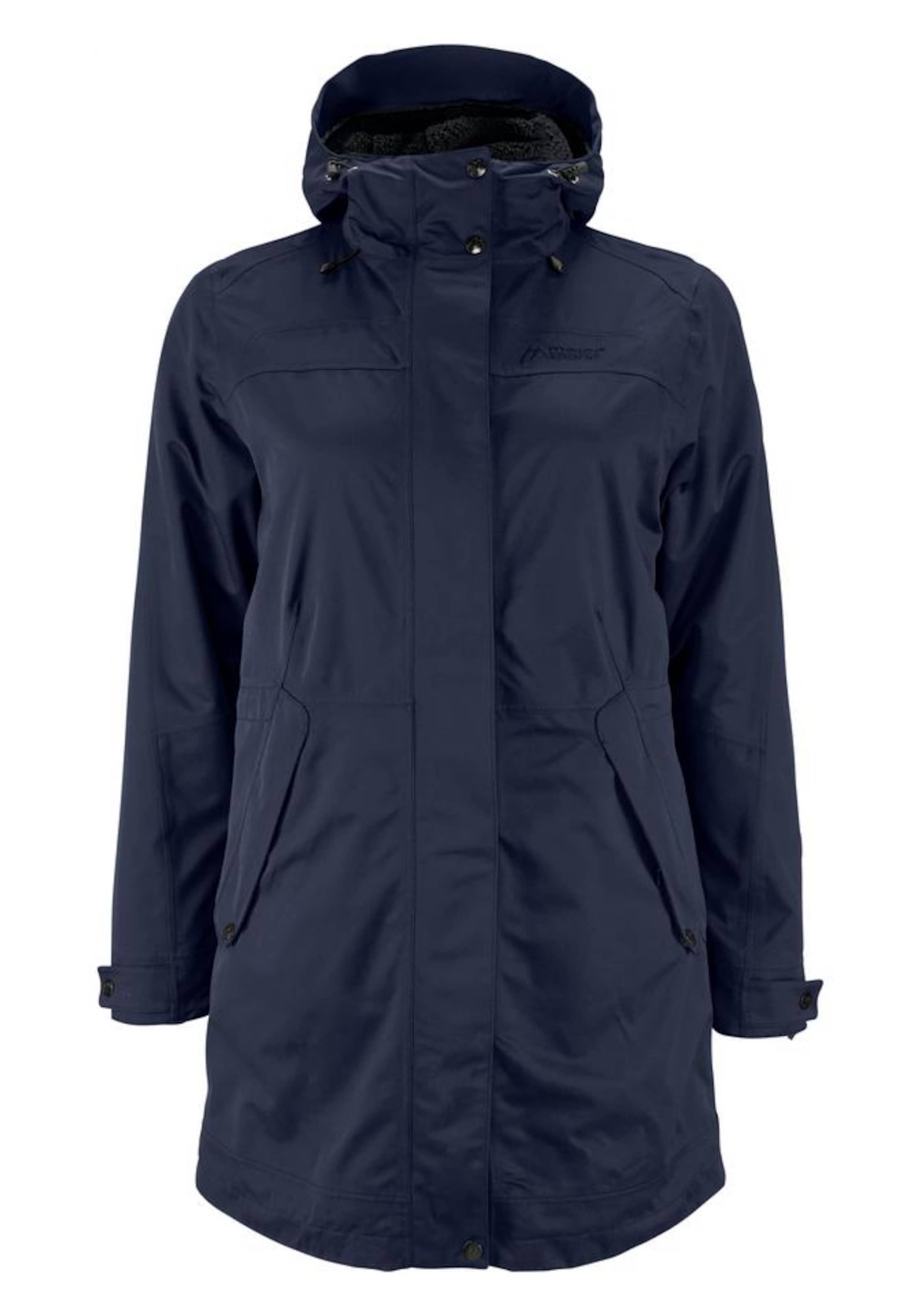 Maier Sports Sportjacke in Blau: Vorderseite