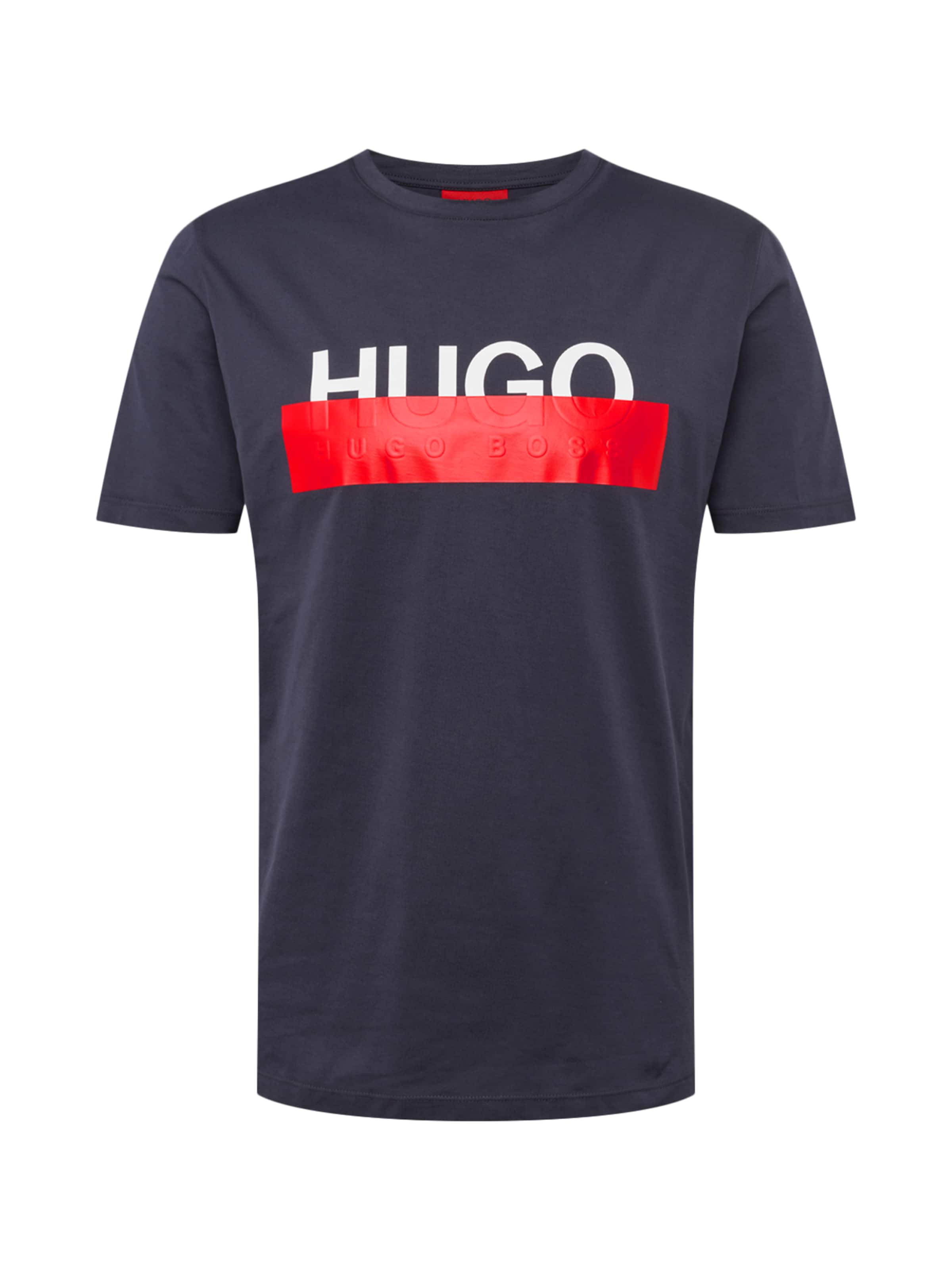 HUGO - Shirt 'Dolive' in de kleur Donkerblauw