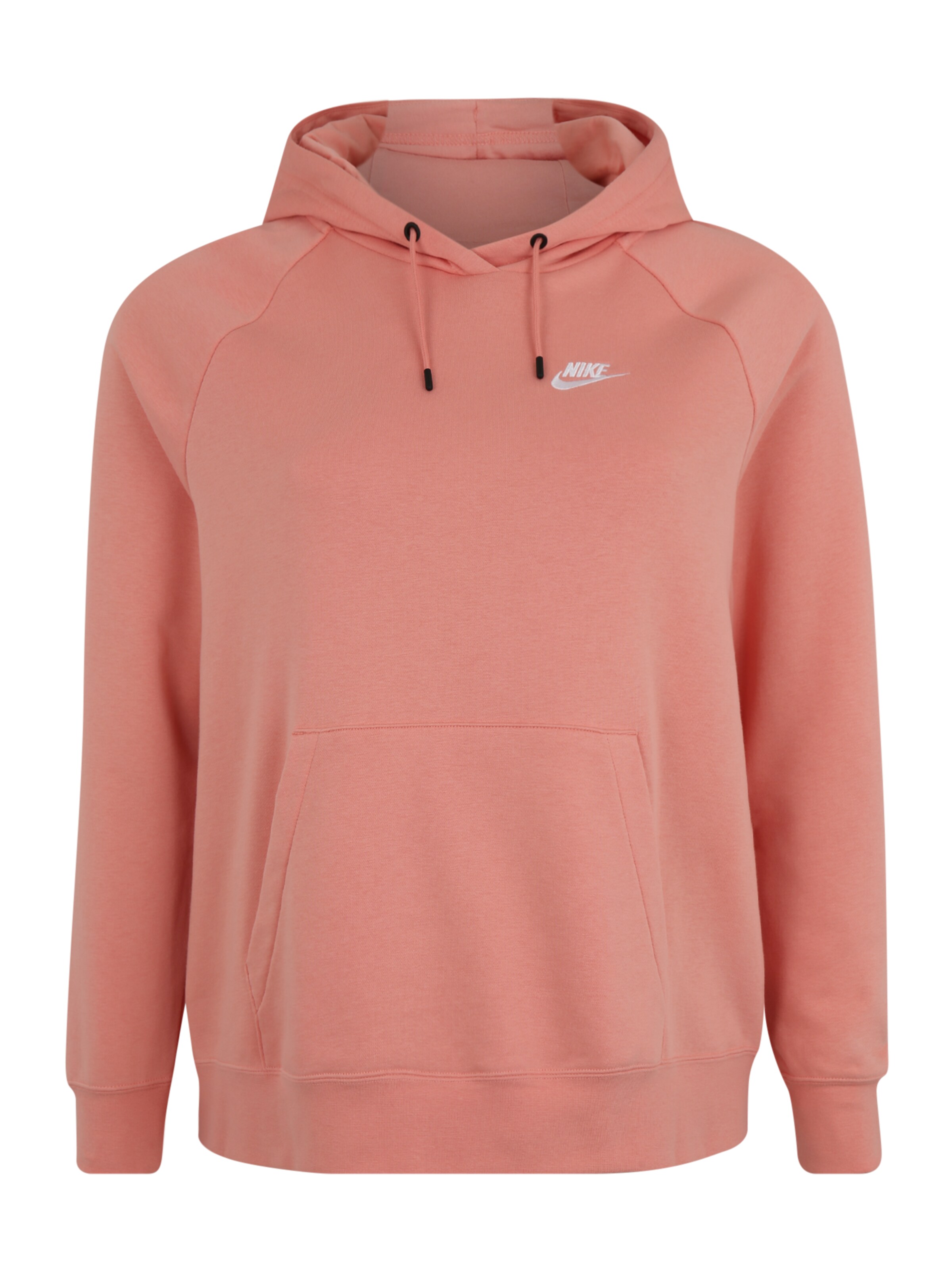 Nike Sportswear - Sweatshirt 'W NSW ESSNTL HOODY PO FLC PLUS' in de kleur Rosa