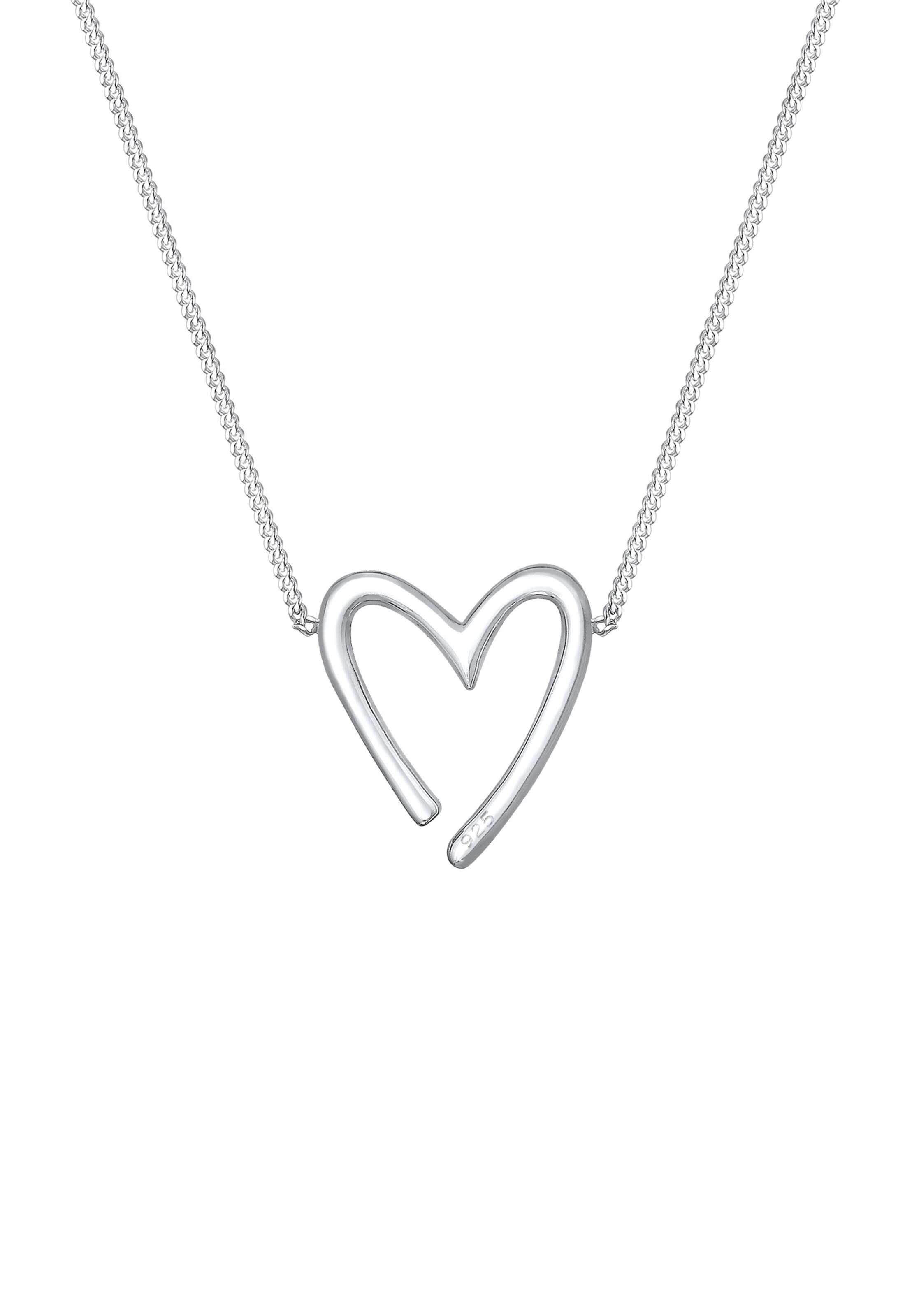 Chaîne 'Herz' ELLI en argent