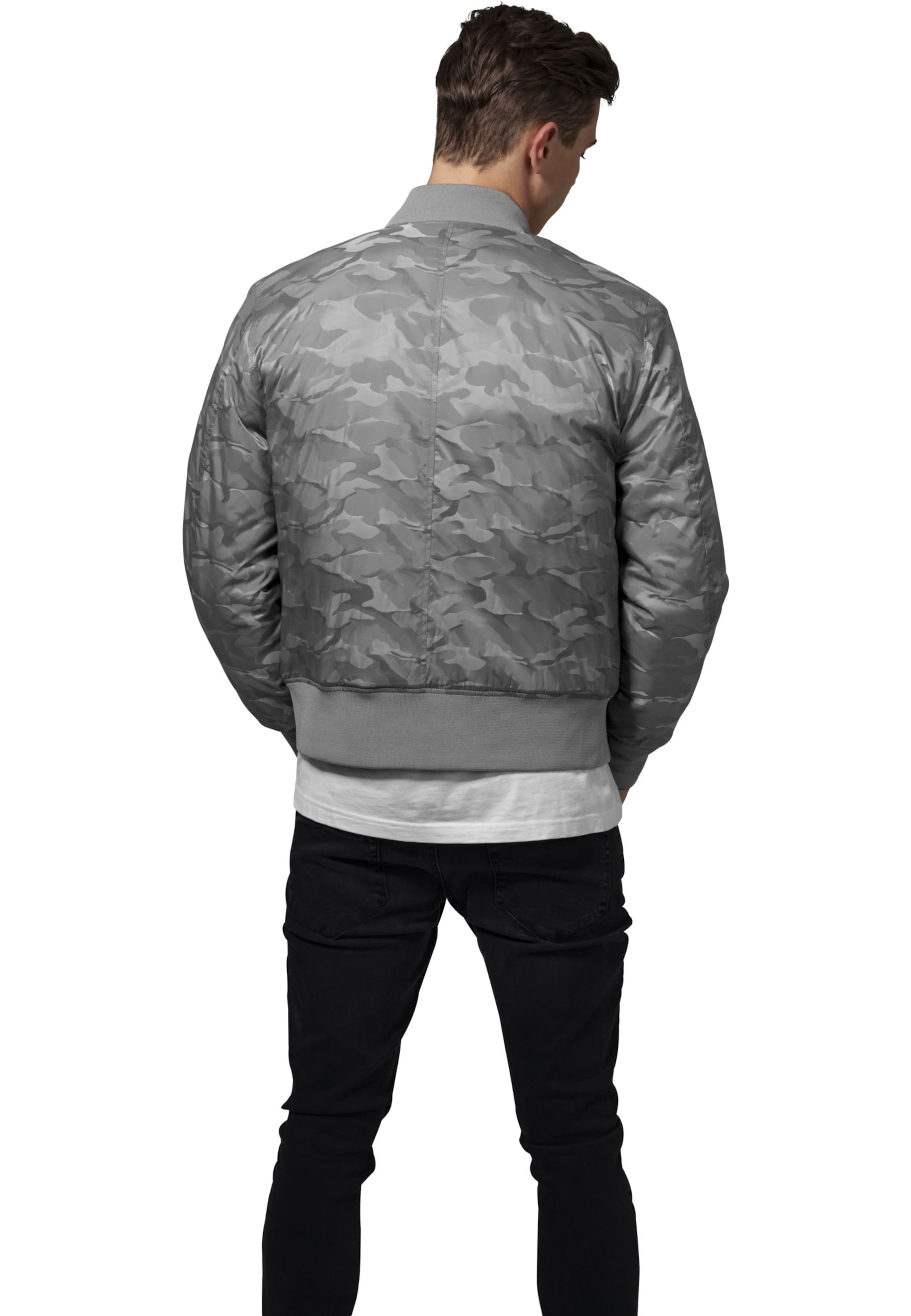 Urban Classics Overgangsjakke i grå