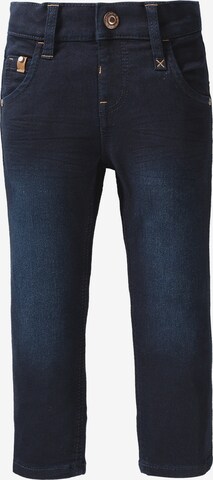 NAME IT Slimfit Jeans in Blauw: voorkant