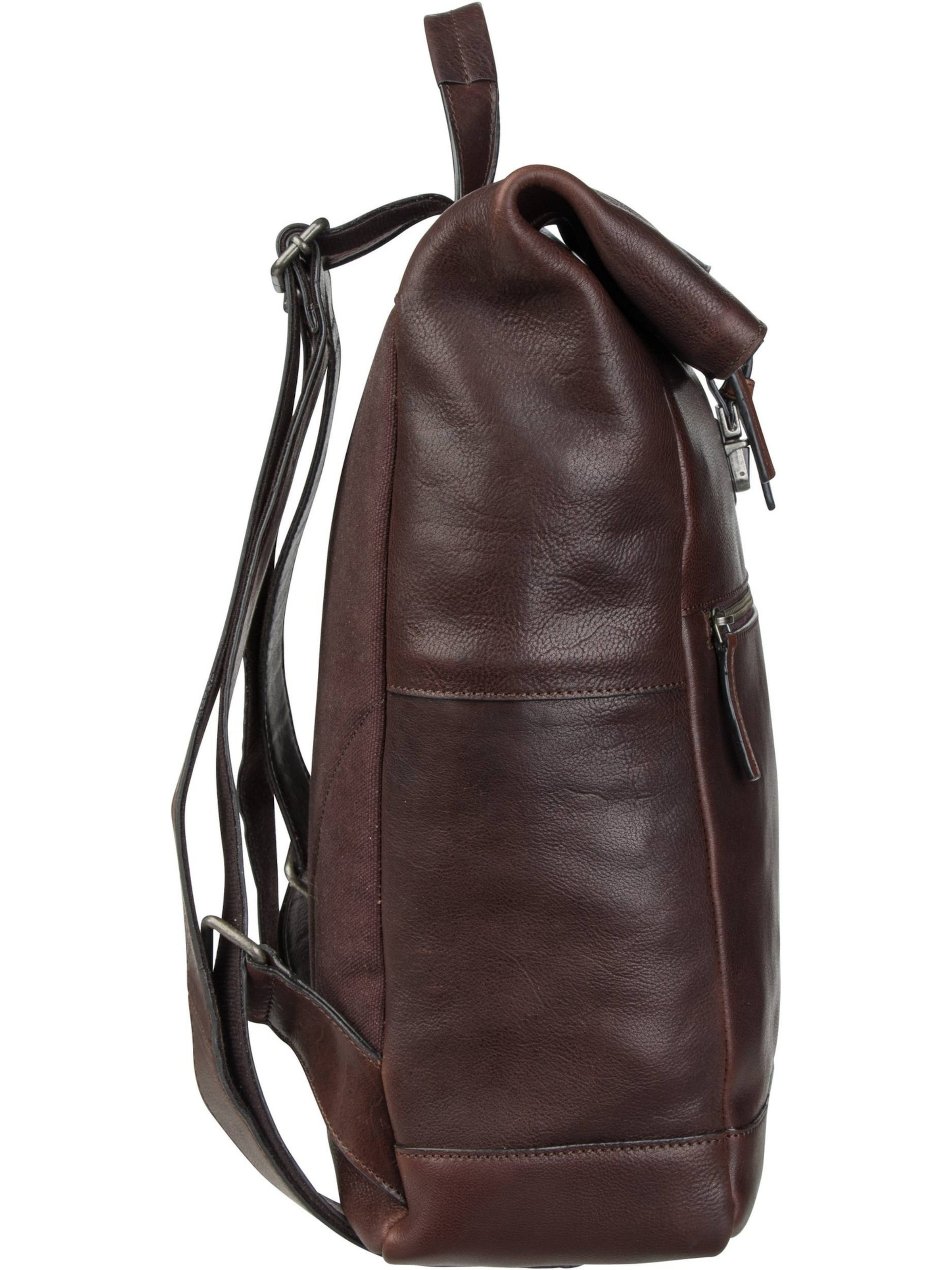 Borsa per laptop 'Roma' di LEONHARD HEYDEN in marrone