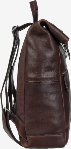 LEONHARD HEYDEN Rucksack 'Roma' in Braun