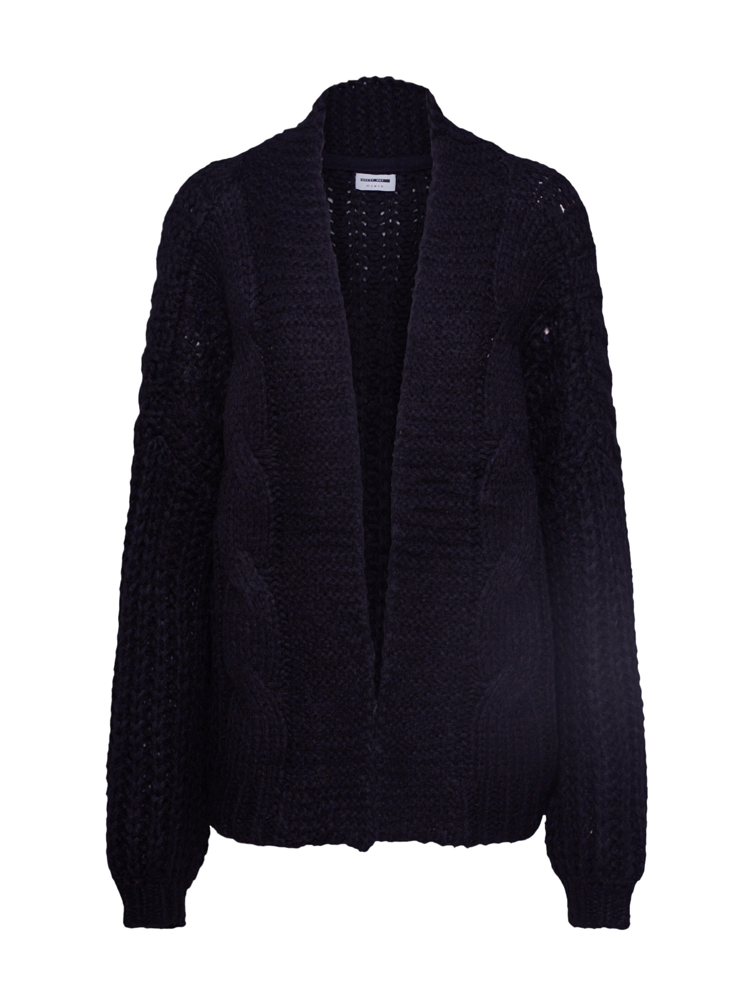 Noisy may - Strickjacke 'TENDARI' in schwarz