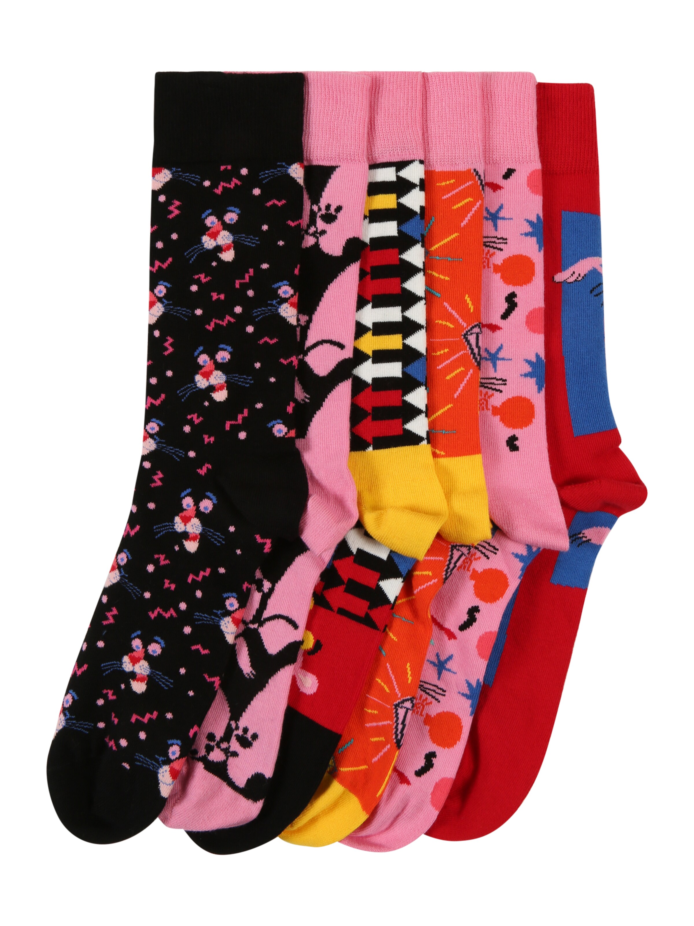 Happy Socks - Sokken in de kleur Lichtroze