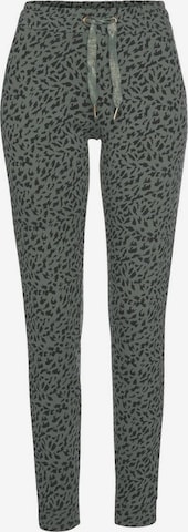 Pantalon de pyjama BUFFALO en vert : devant