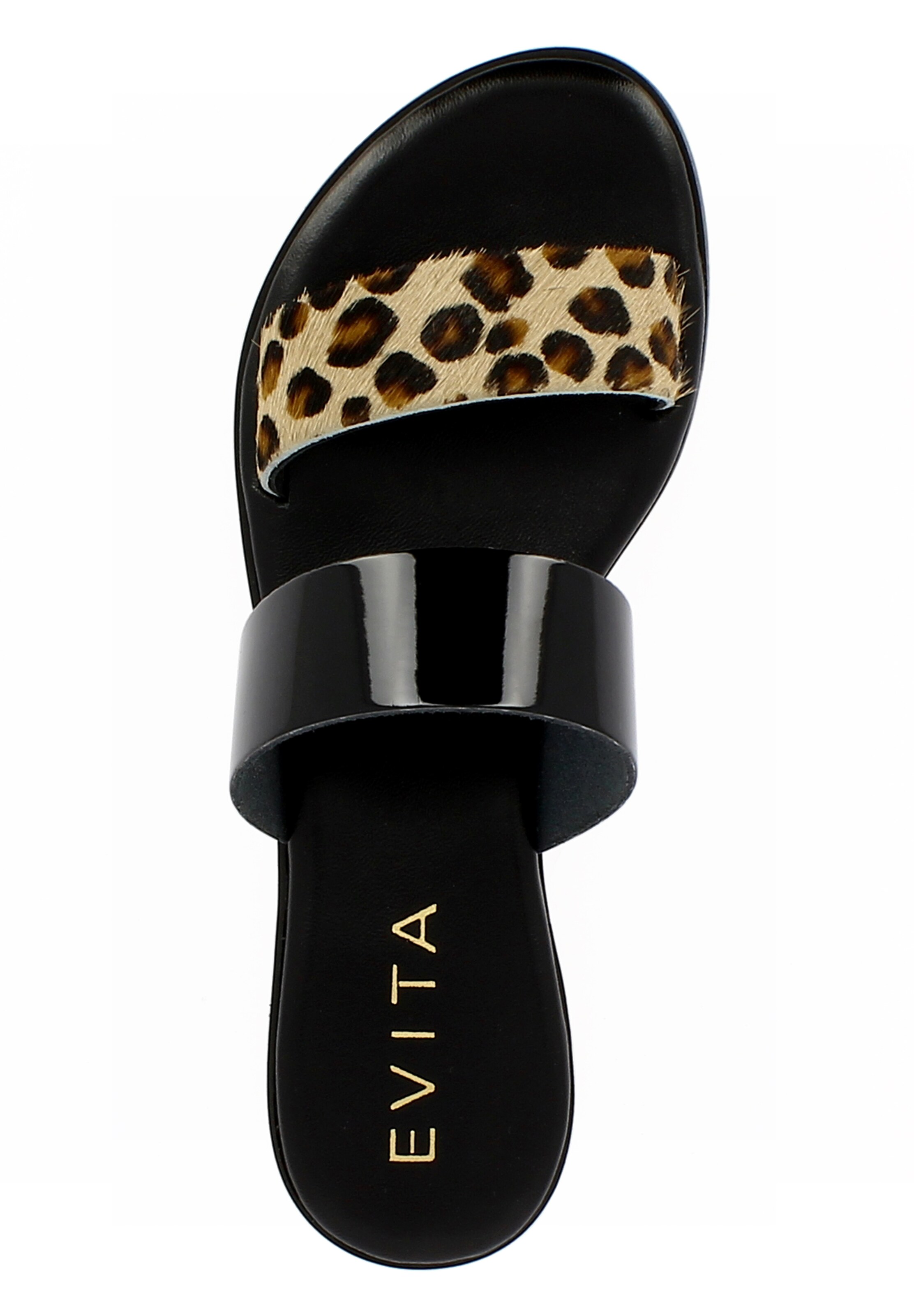 EVITA Sandale 'OLIMPIA' in Schwarz