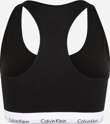 Bustino Reggiseno di Calvin Klein Underwear Plus in nero: dietro