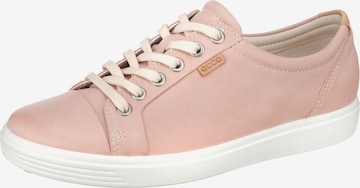 ECCO Sneakers laag 'Soft 7' in Roze: voorkant
