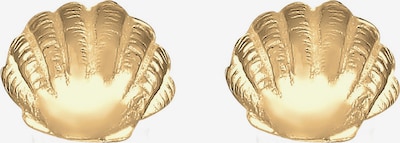 ELLI Ohrringe 'Muschel' in gold, Produktansicht