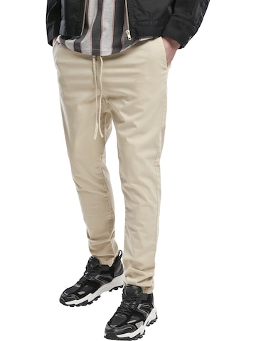 Effilé Pantalon Urban Classics en beige : devant