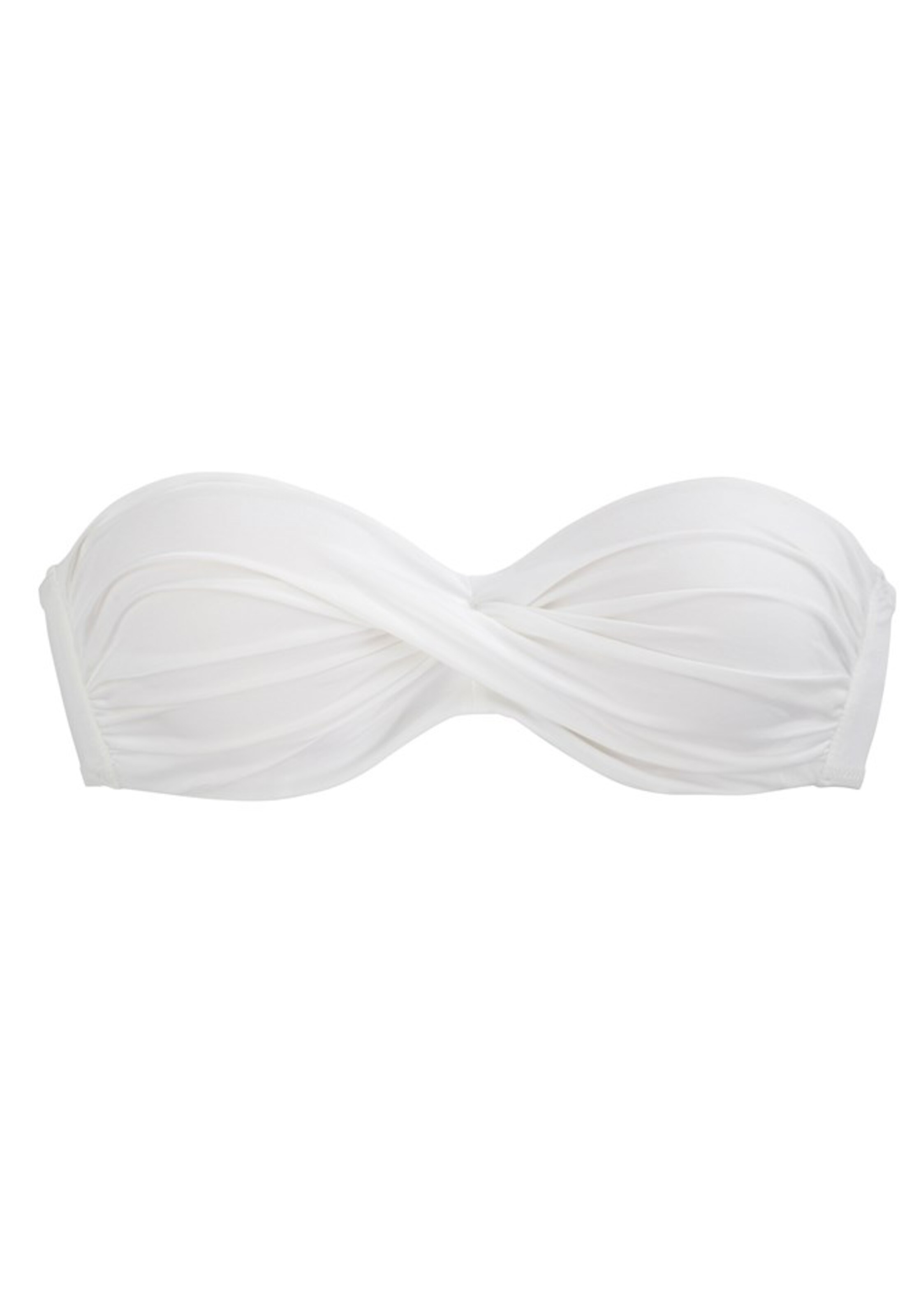 LASCANA Μπαντό Μπικίνι σε λευκό