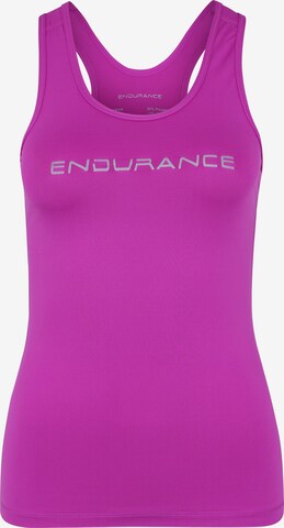 ENDURANCE Sporttop 'Snook' in Lila: voorkant