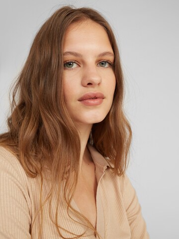 EDITED Shirt 'Chani' in Beige