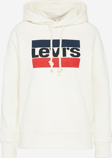 LEVI'S ® Sweat-shirt 'Graphic Sport Hoodie' en blanc, Vue avec produit