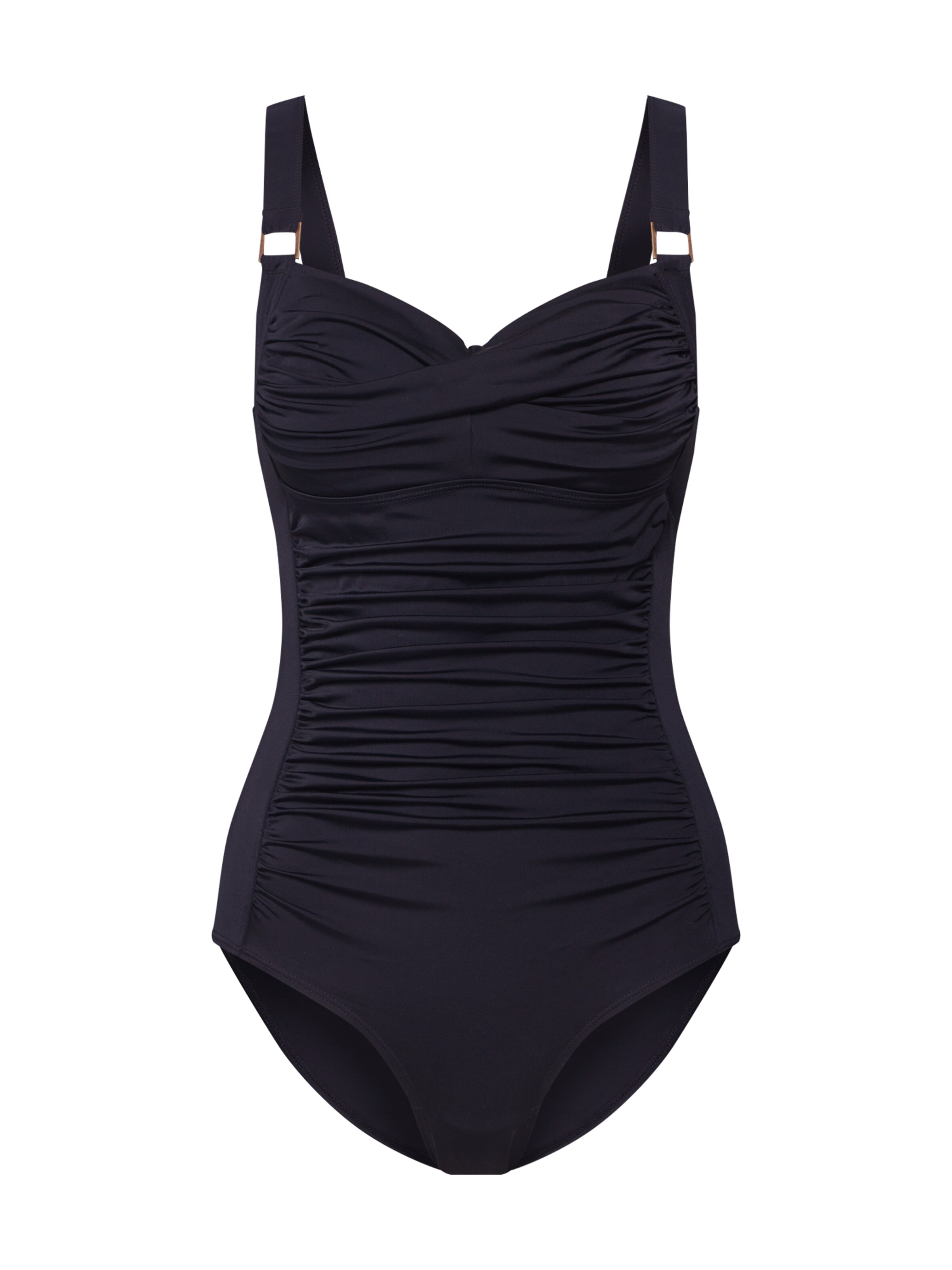 Hunkemöller - Badpak 'Sunset Dream Ocean BS (AYR)' in de kleur Zwart