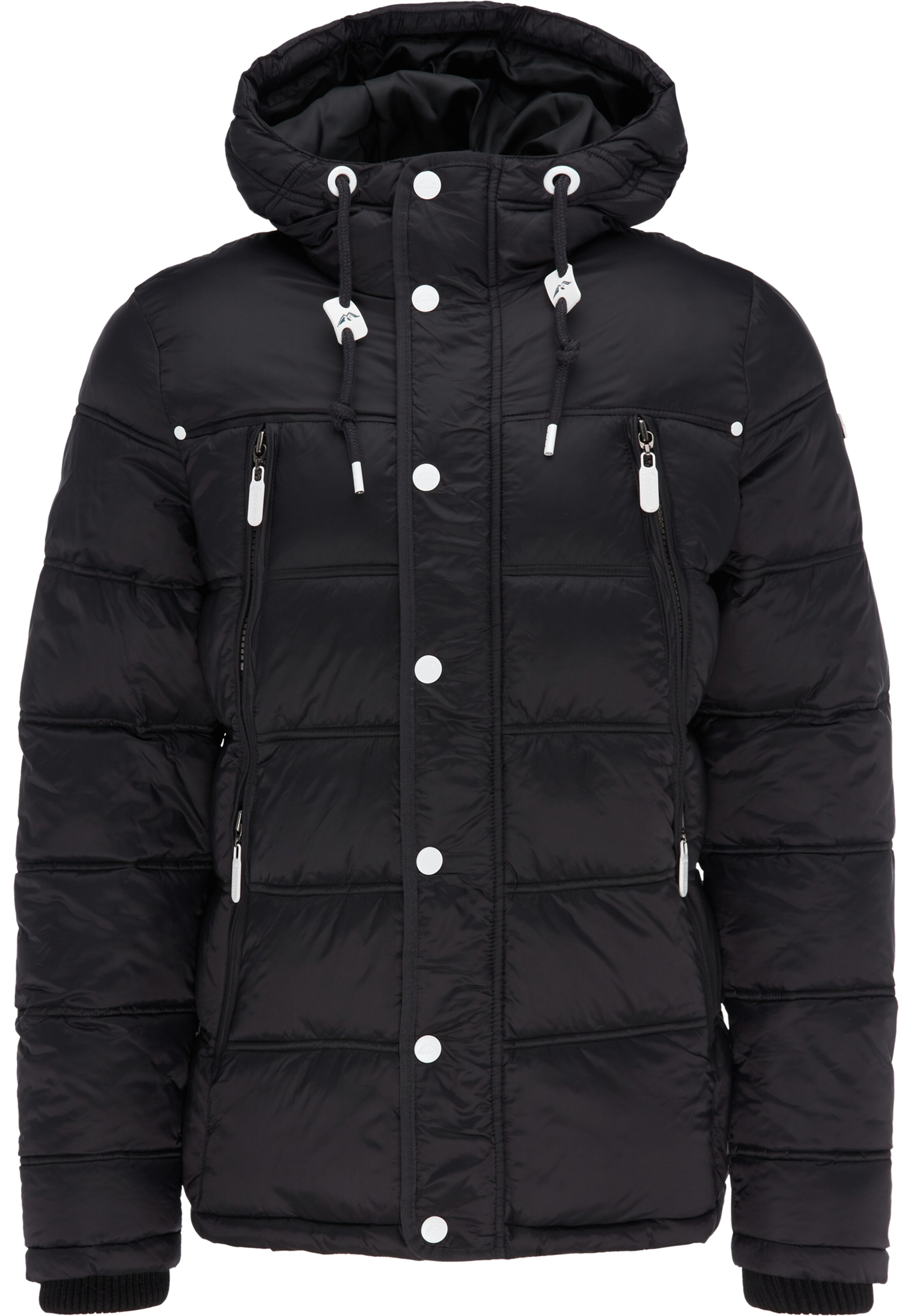 ICEBOUND - Winterjas in de kleur Zwart