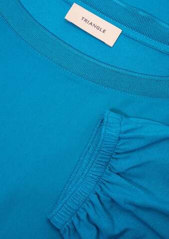 TRIANGLE Shirt in Blau