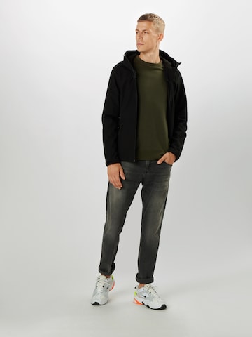 JACK & JONES Regular Fit Jacke 'Pearce' in Schwarz