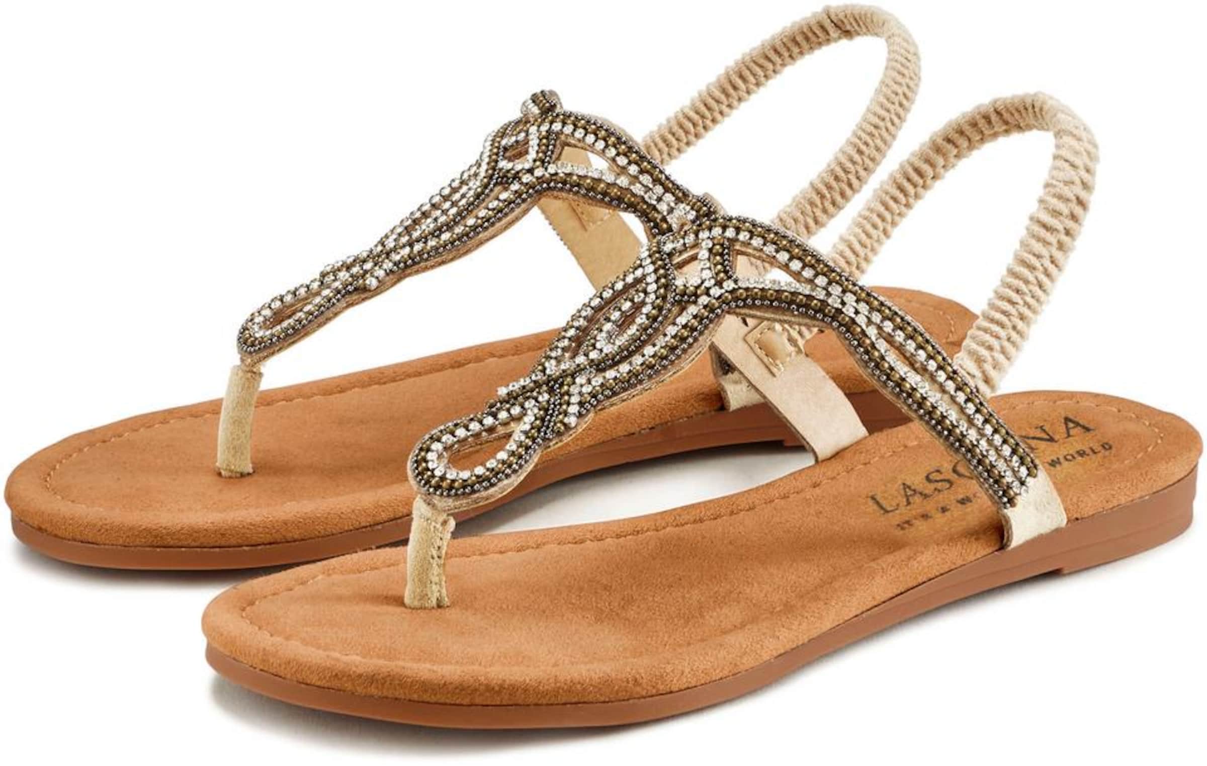 LASCANA Σανδάλι σε μπεζ