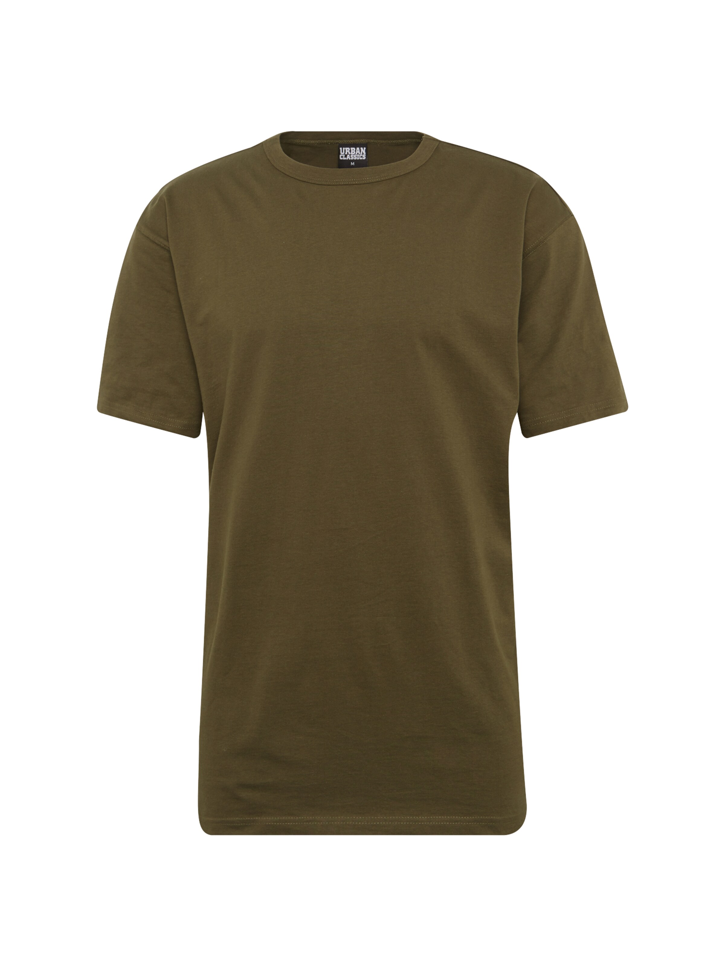 T-Shirt Urban Classics en vert : devant