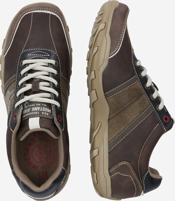 MUSTANG Athletic Lace-Up Shoes in Brown