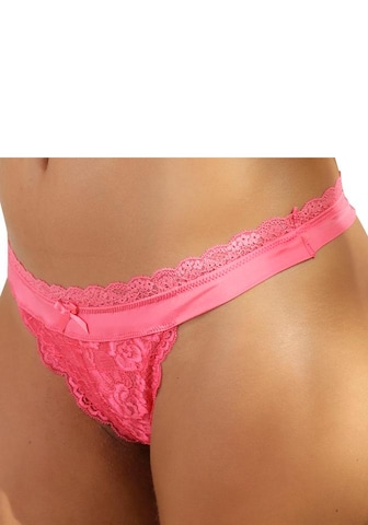 LASCANA String in Pink: front