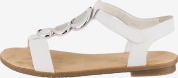 Rieker Strap Sandals in White