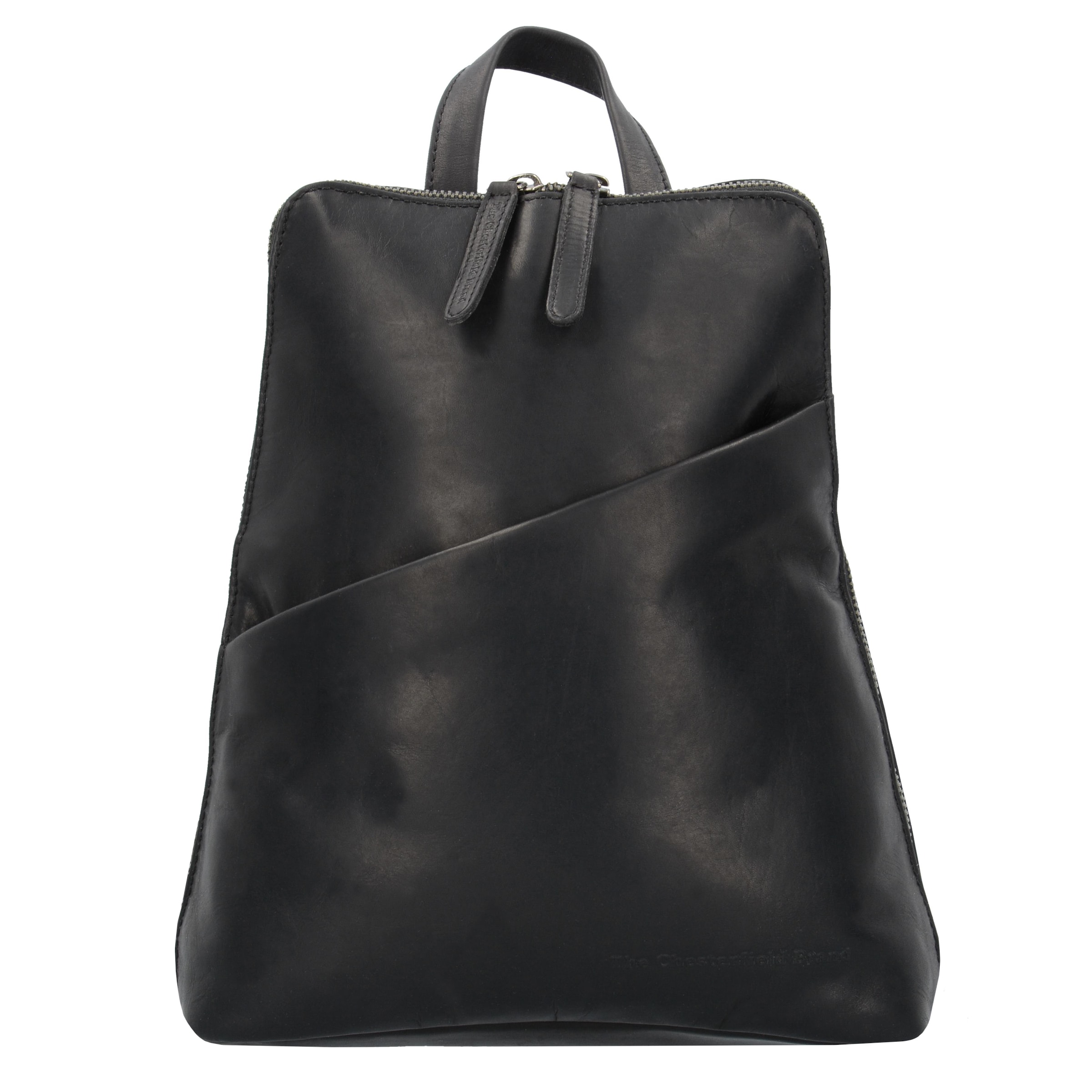 The Chesterfield Brand Rucksack 'Claire' in Schwarz: Vorderseite
